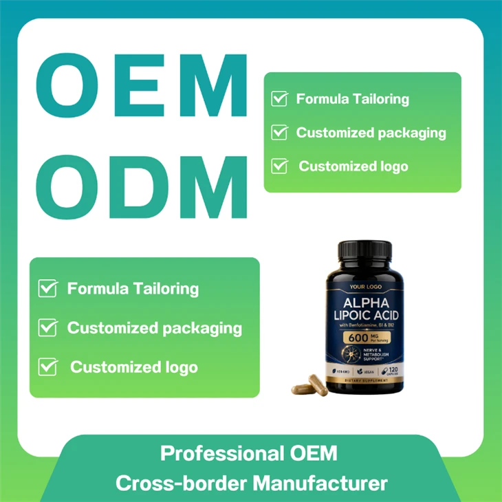 Alpha Lipoic Acid Complex Capsules factory