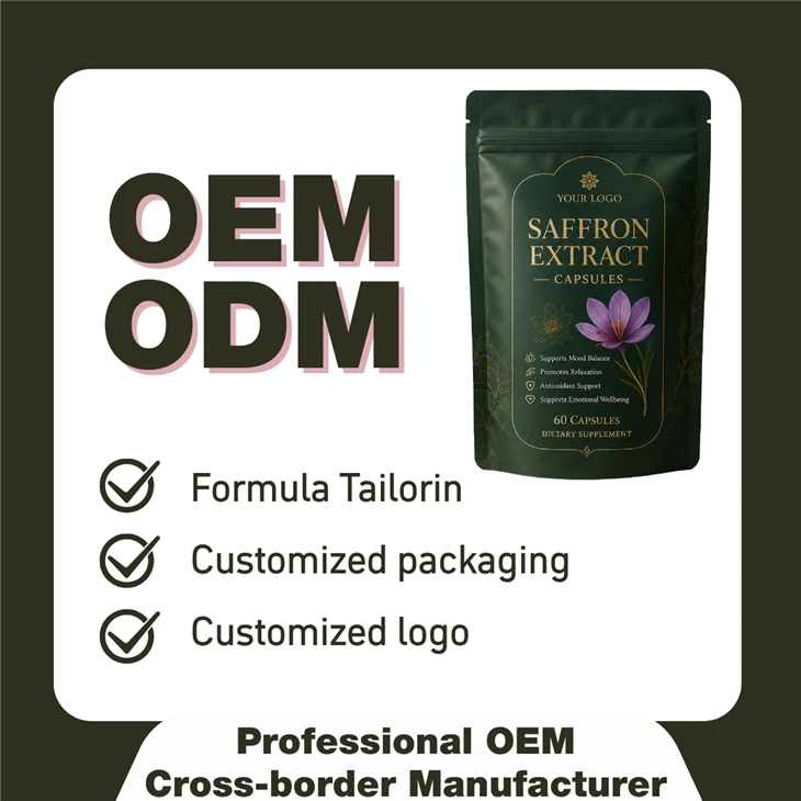 Custom Saffron Extract Capsules suppliers