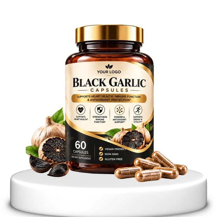 Factory Black Garlic Extract Capsules
