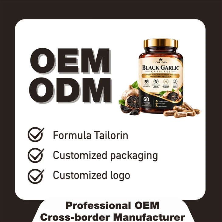 Factory Black Garlic Extract Capsules suppliers