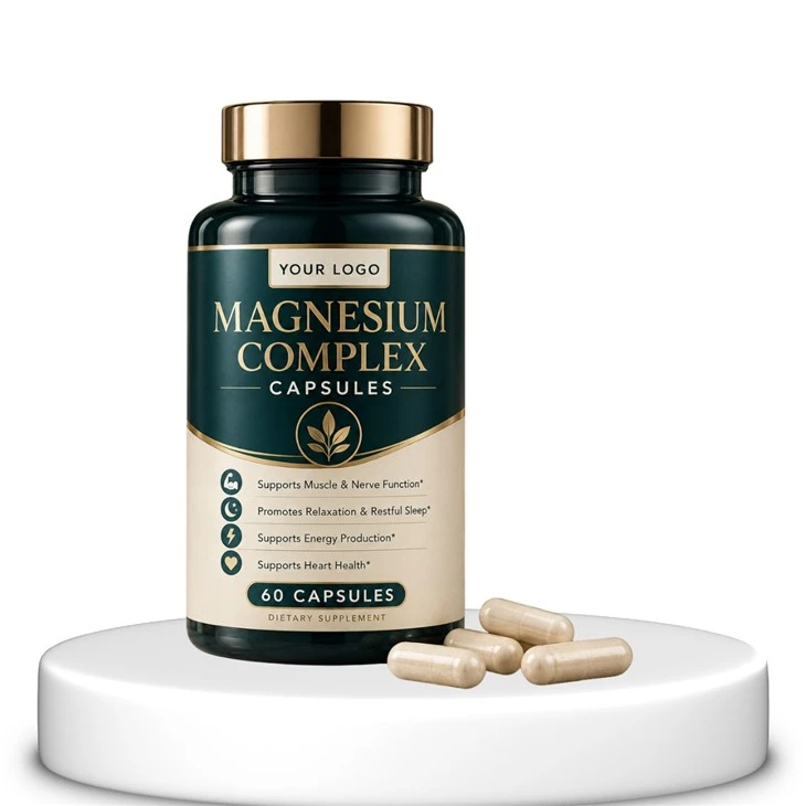 Factory Label Magnesium Complex Capsules