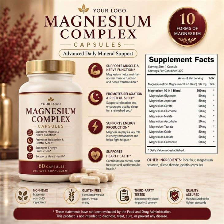 Factory Magnesium Complex Capsules best