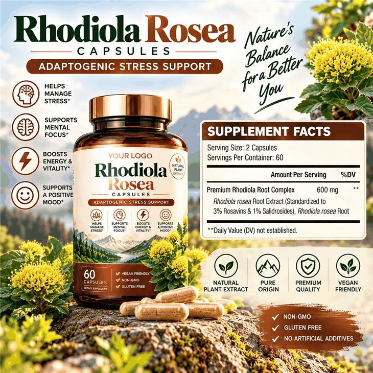 Factory Rhodiola Rosea Capsules best