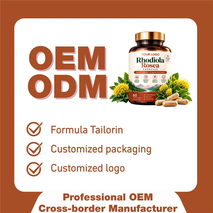 Factory Rhodiola Rosea Capsules suppliers