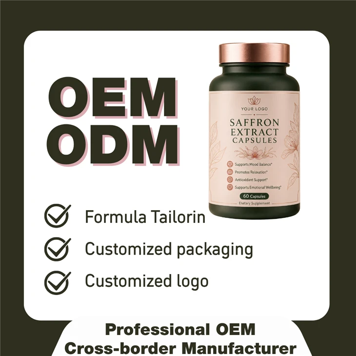Factory Saffron Extract Capsules suppliers