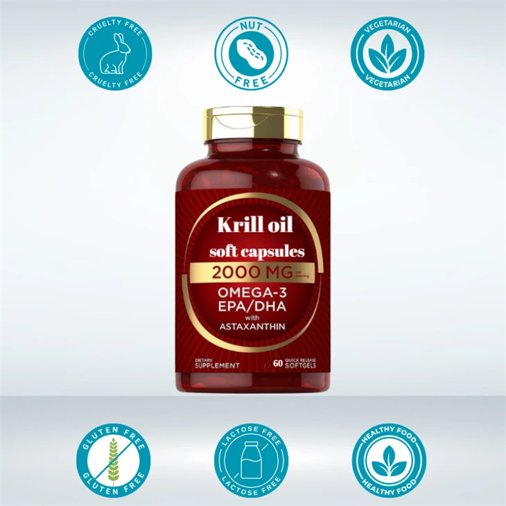 Krill Oil Soft Capsules suppliers