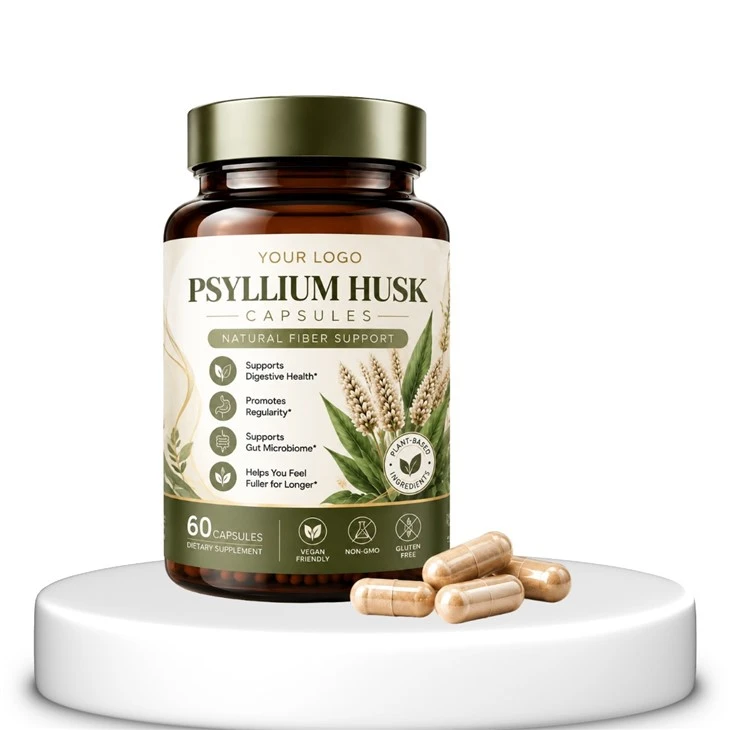 Label Psyllium Husk Capsules