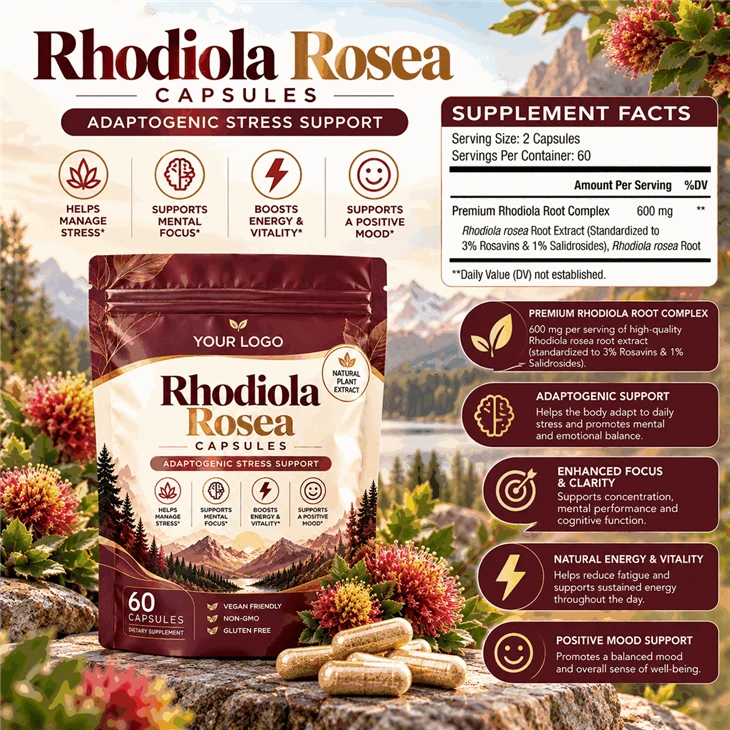 Label Rhodiola Rosea Capsules best