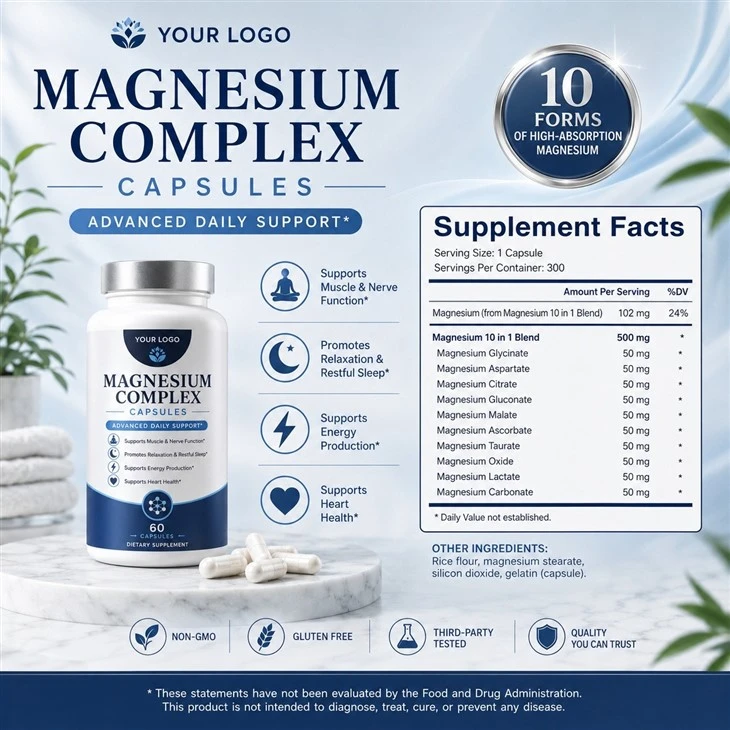 ODM Magnesium Complex Capsules best