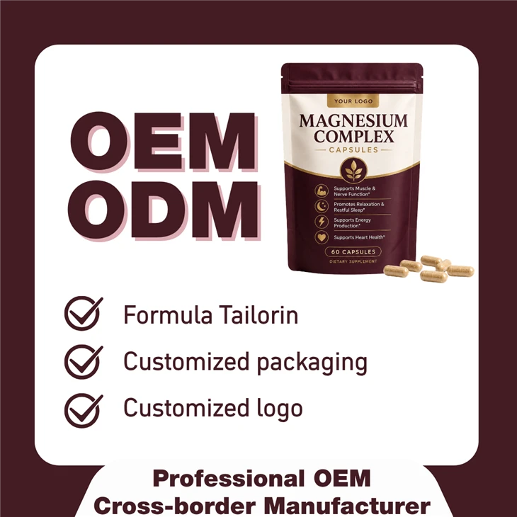 ODM Multi‑Source Magnesium Complex Capsules suppliers