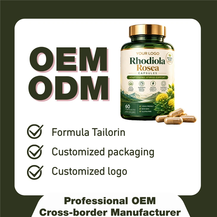 Odm Rhodiola Rosea Capsules suppliers
