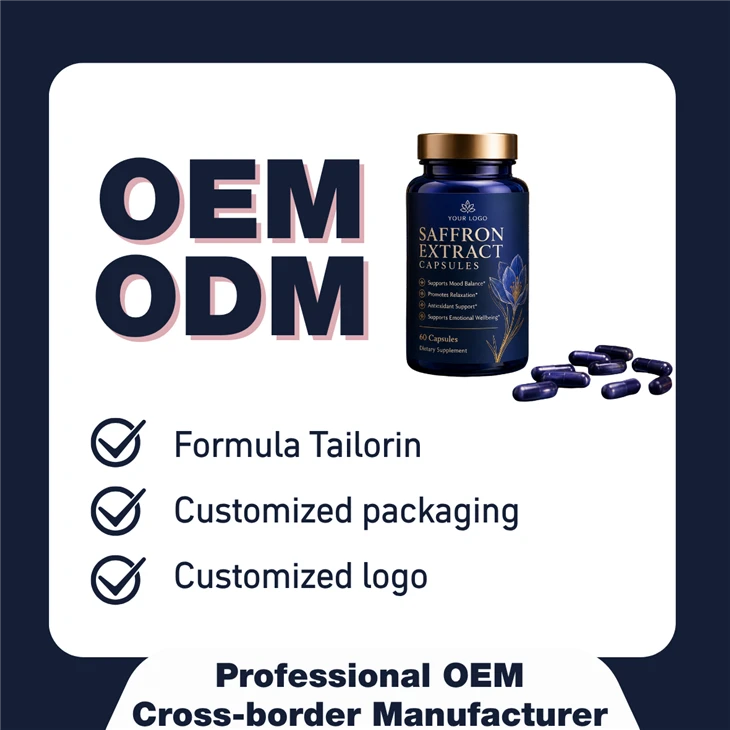 ODM Saffron Extract Capsules suppliers