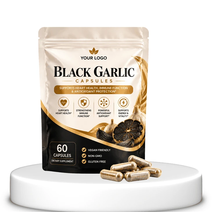 OEM Aged Black Garlic Extract Capsules