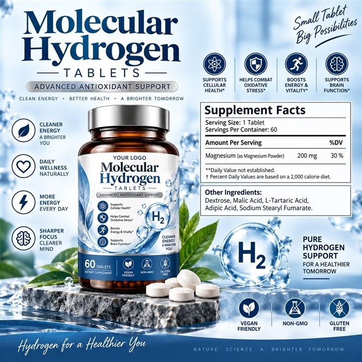 OEM Molecular Hydrogen Tablets best