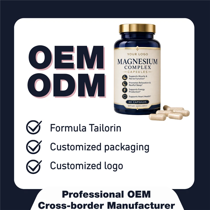 OEM ODM Multi‑Source Magnesium Complex Capsules suppliers
