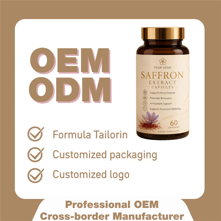 OEM Saffron Extract Capsules suppliers