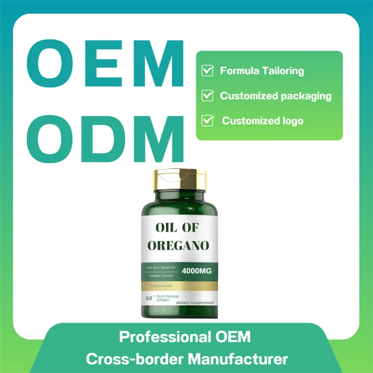 OIL OF OREGANO Soft Capsule factory