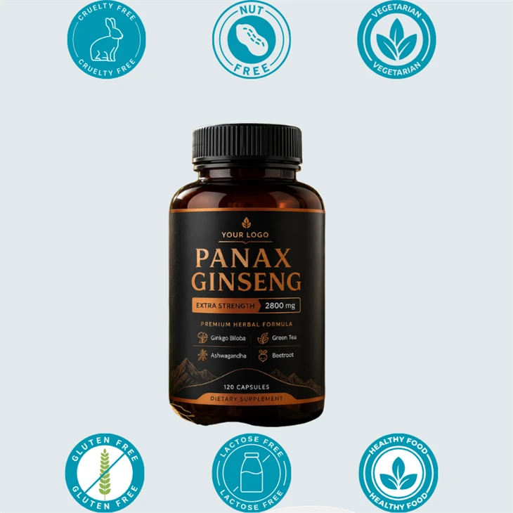 Panax Ginseng Extra Strength Complex Capsules factory