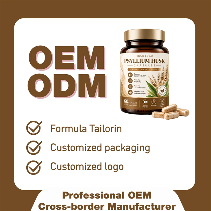 Private Label Psyllium Husk Capsules suppliers