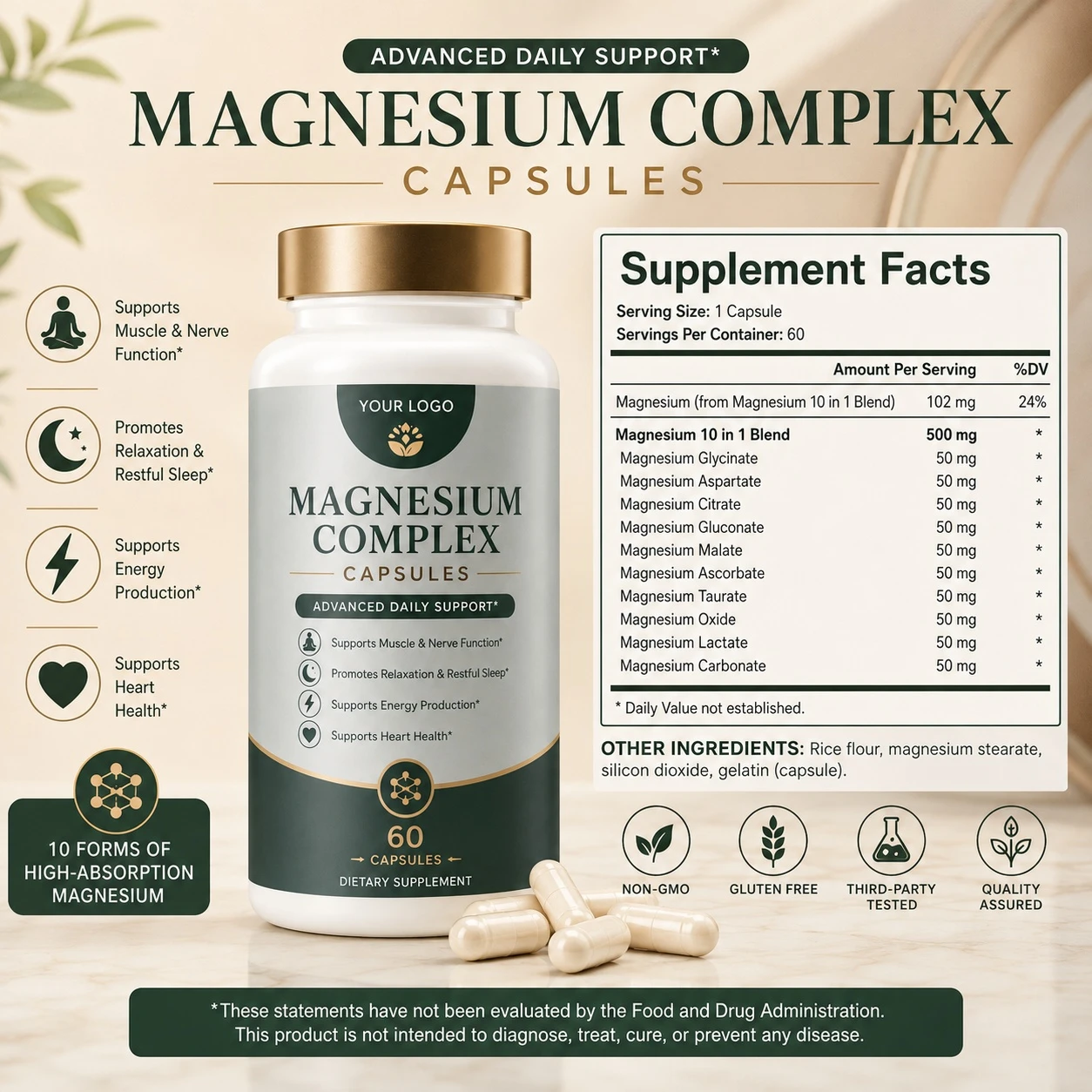 MAGNESIUM COMPLEX CAPSULES4 MAGNESIUM COMPLEX CAPSULES4