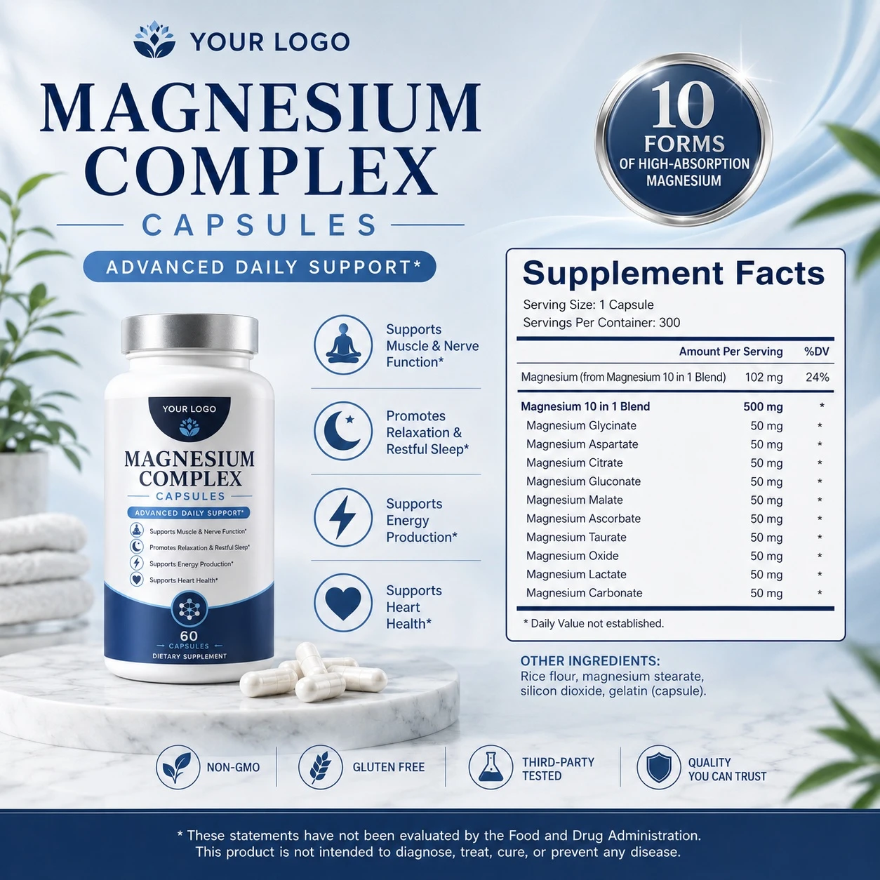 MAGNESIUM COMPLEX CAPSULES4 MAGNESIUM COMPLEX CAPSULES4
