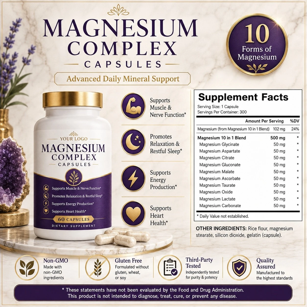 MAGNESIUM COMPLEX CAPSULES4 MAGNESIUM COMPLEX CAPSULES4