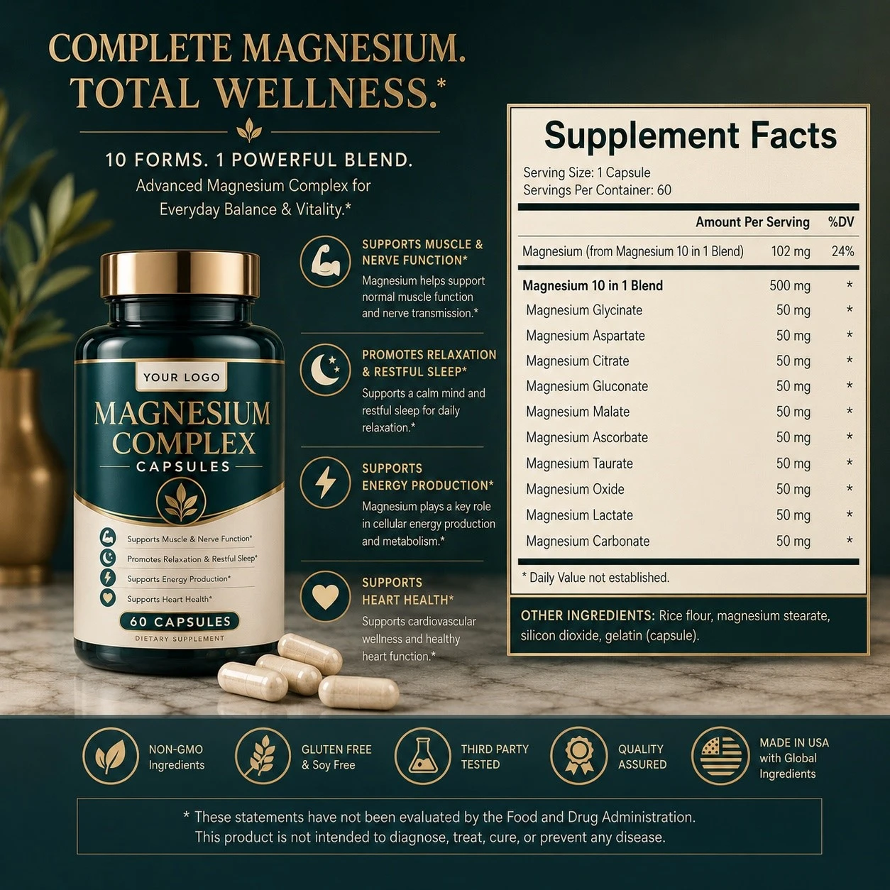 MAGNESIUM COMPLEX CAPSULES4 MAGNESIUM COMPLEX CAPSULES4
