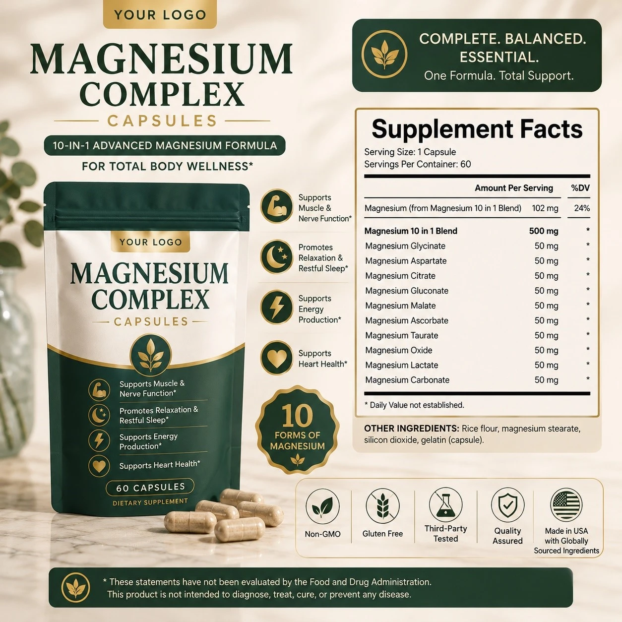 MAGNESIUM COMPLEX CAPSULE4 MAGNESIUM COMPLEX CAPSULE4