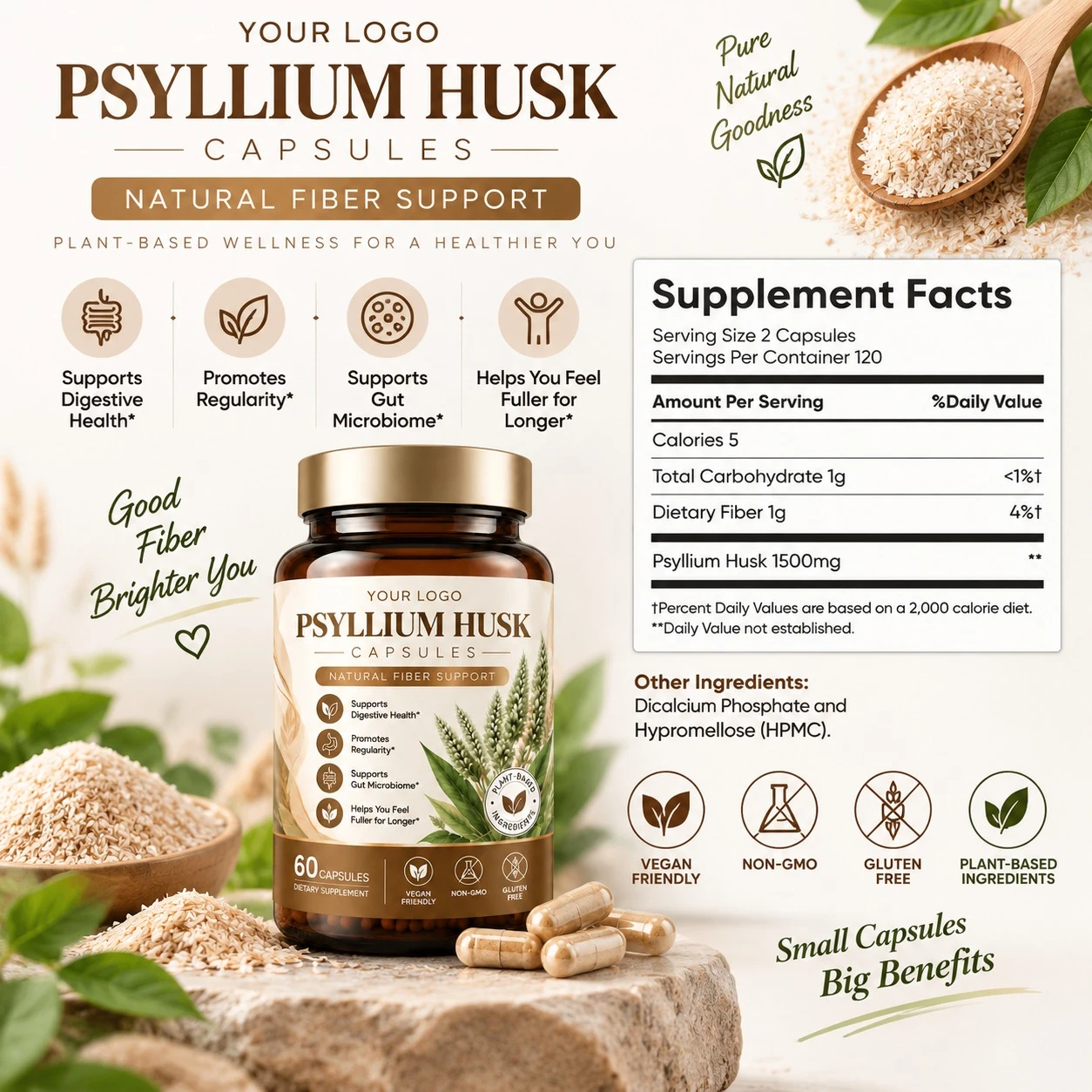 Psyllium Husk Capsules4 Psyllium Husk Capsules4