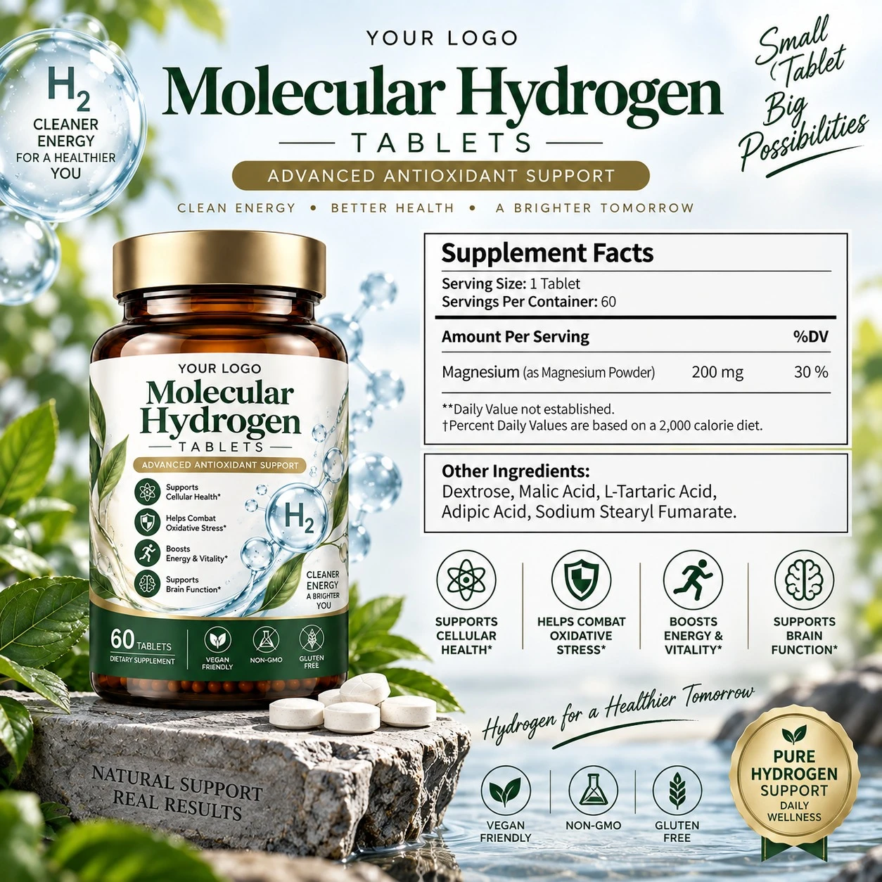Molecular Hydrogen Tablets4 Molecular Hydrogen Tablets4