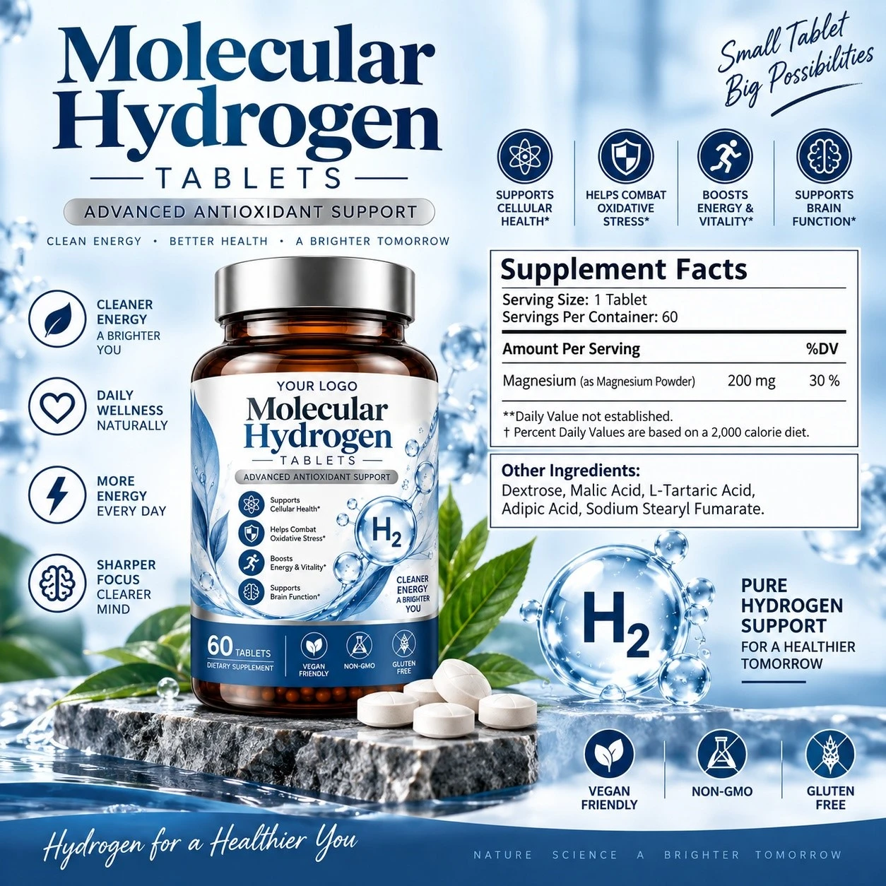 Molecular Hydrogen Tablets4 Molecular Hydrogen Tablets4