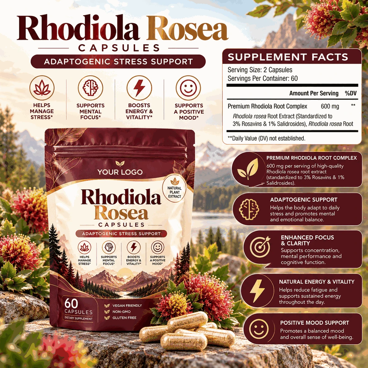 Rhodiola Rosea Capsules4