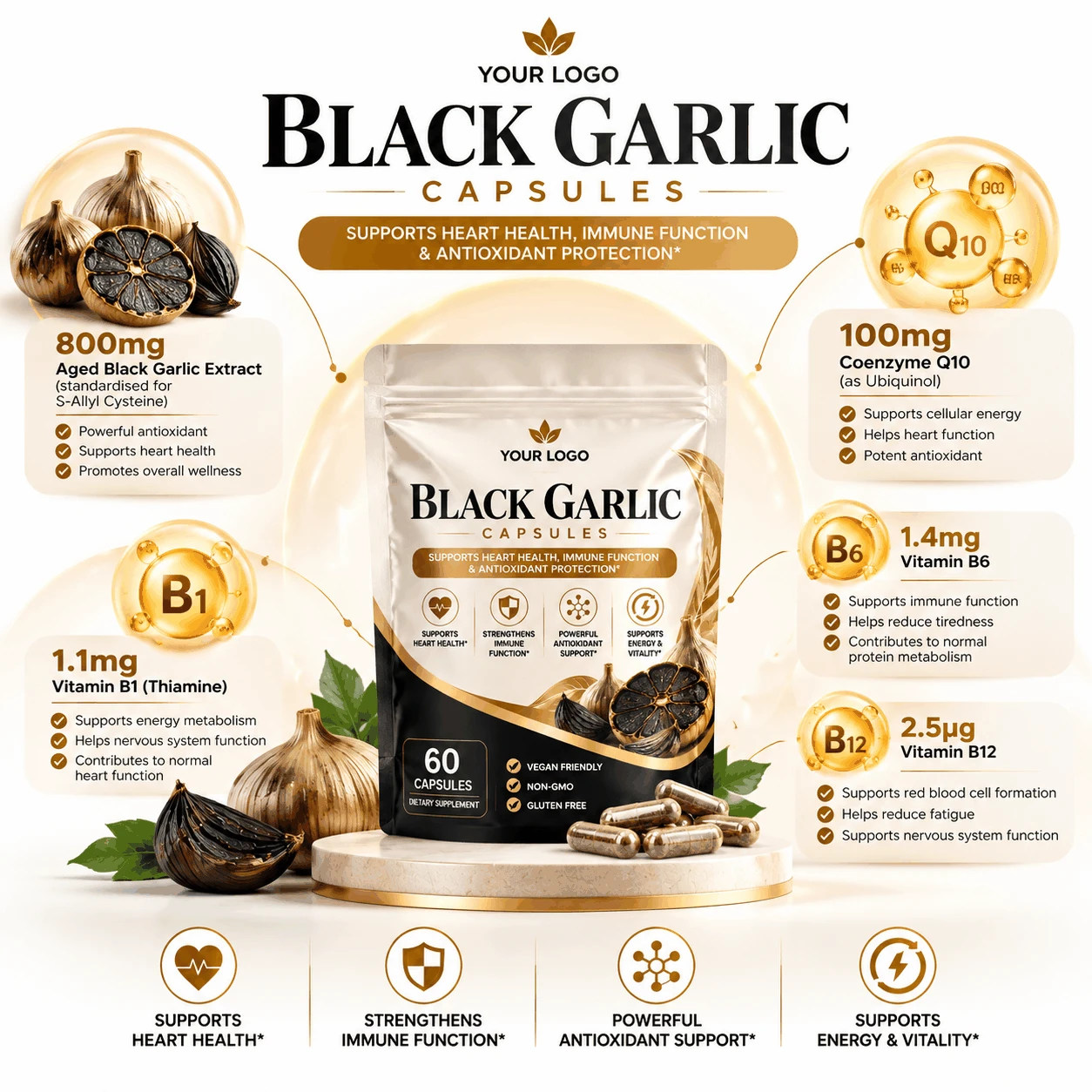 BLACK GARLIC capsules4 BLACK GARLIC capsules4